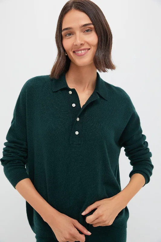 Savings Alert Alpine The Cashmere Polo Sweater
