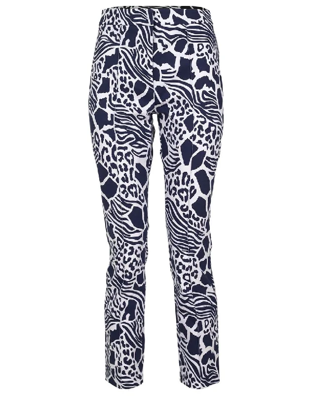 Buy More, Save More Print Twill Cigarette Pant