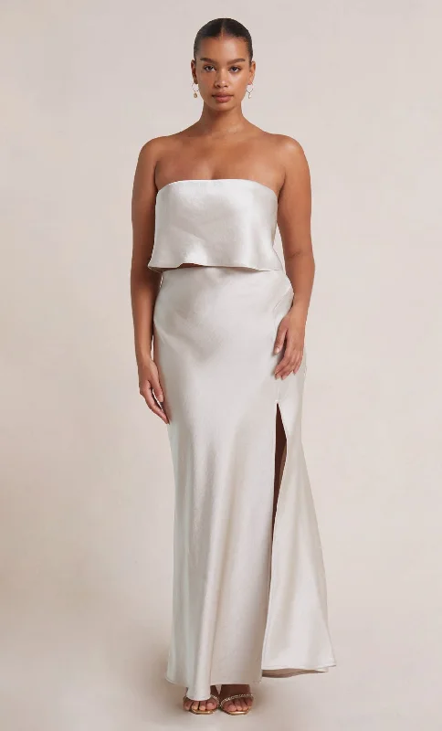 Final Markdown THE DREAMER STRAPLESS TOP  - SAND