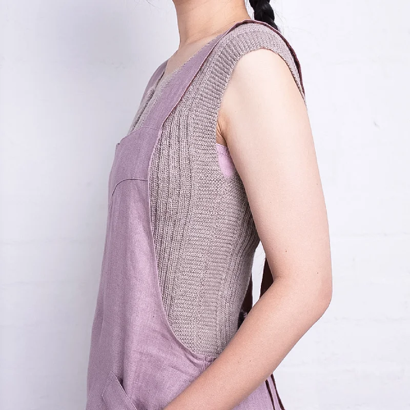 Weekend Savings Fiesta Women's Rico Vest - 100% Baby Alpaca - Light Brown (S-L)