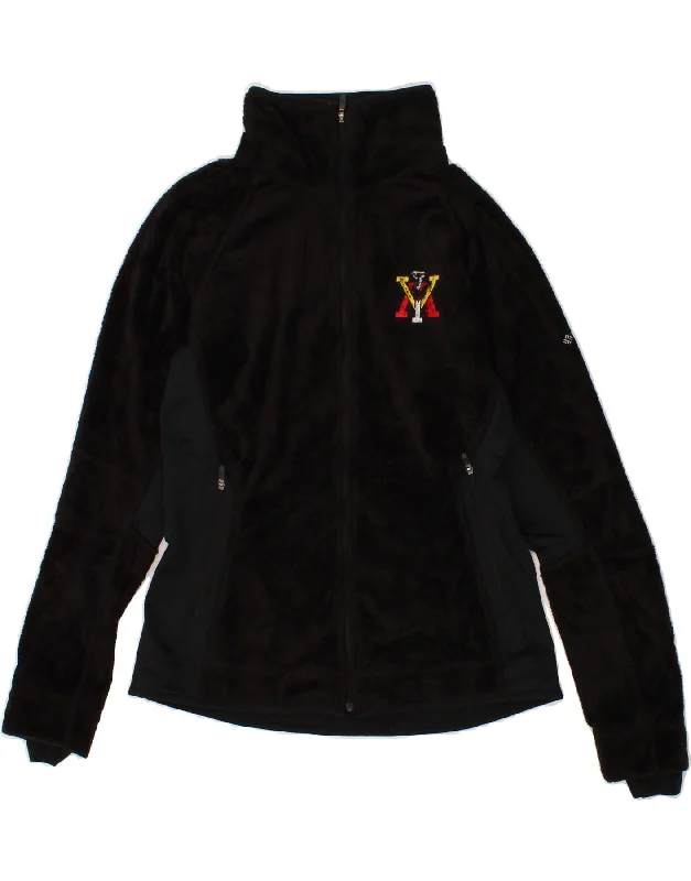 Weekend Shopping Made Better COLUMBIA Womens Fleece Jacket UK 14 Medium Black Colourblock Polyester Weekend Shopping Made Better COLUMBIA Womens Fleece Jacket UK 14 Medium Black Colourblock Polyester