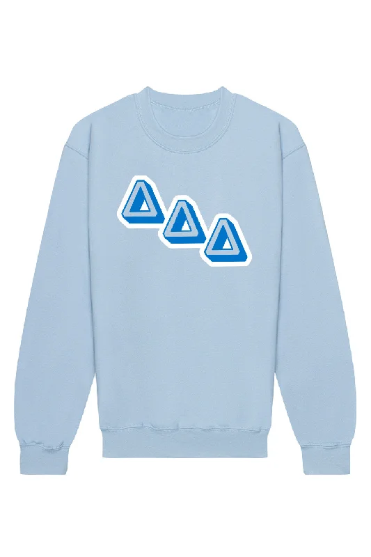 Savings Spectacular Delta Delta Delta Varsity Letters Crewneck