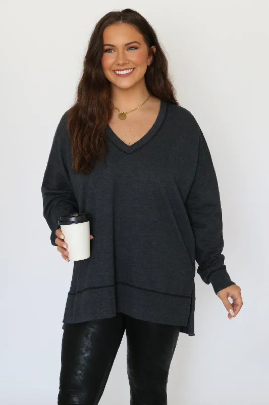 Lowest Price Modern V-Neck Weekender - Jet Black