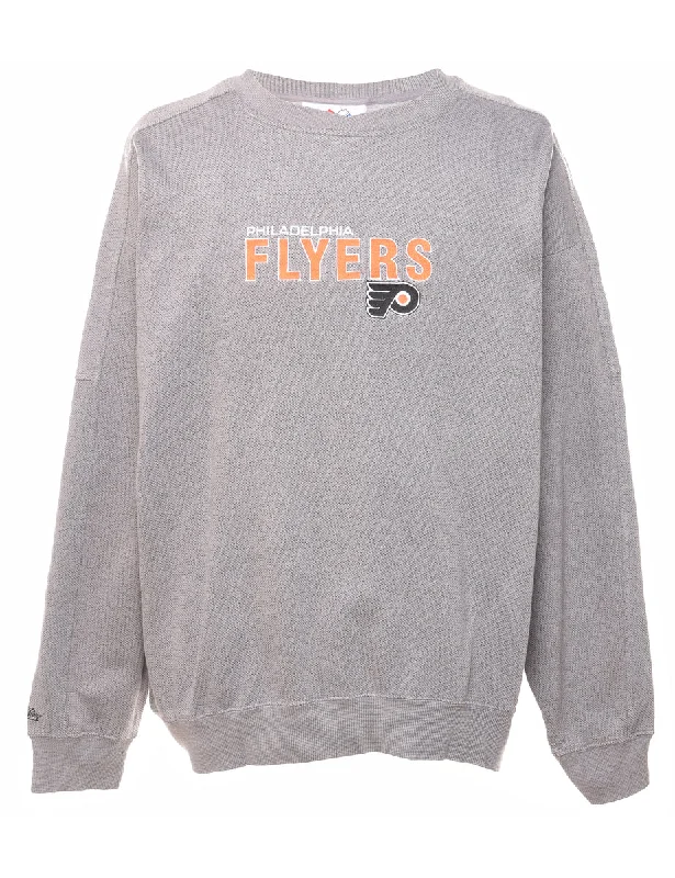 Weekend Deals That Sizzle Philadelphia Flyers Printed Sweatshirt - L