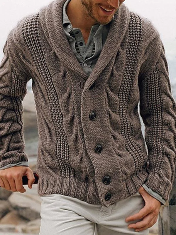 Low Prices Plus Size Men Cardigan Sweater