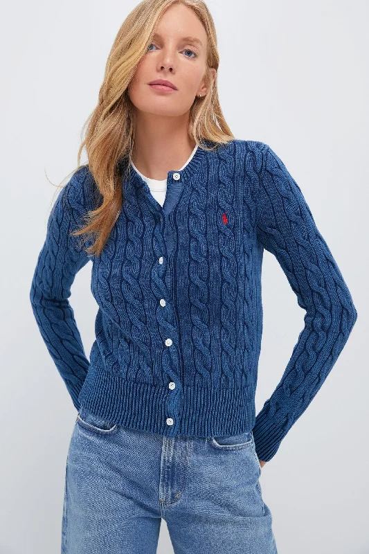 Price Drop Indigo Long Sleeve Cardigan