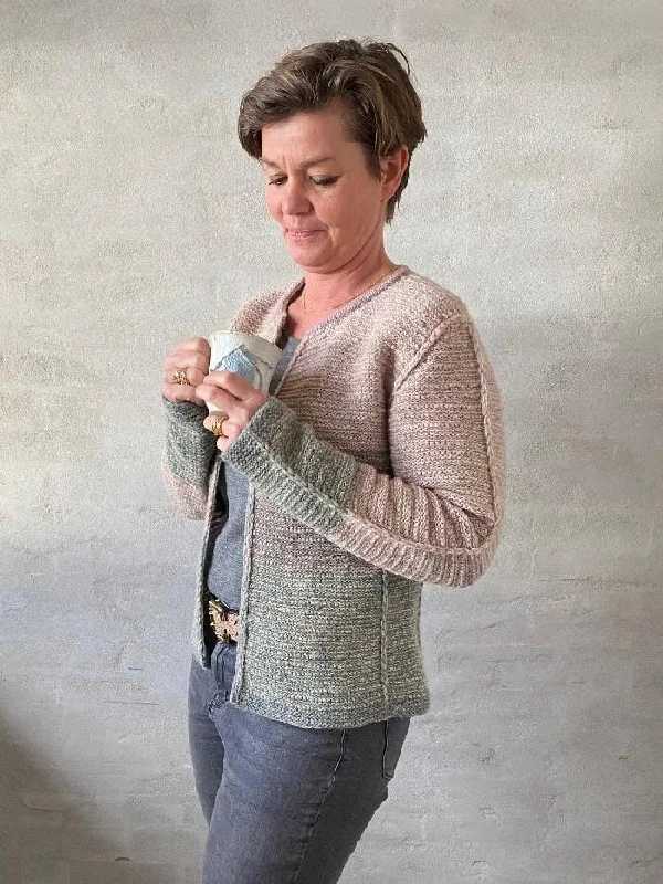 Special Offer Tweedie jacket by Hanne Falkenberg, No 20 knitting kit (5 colors)