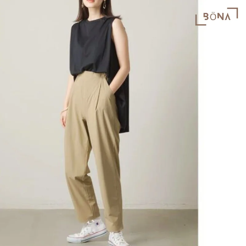 Hurry In 防紫外線防水尼龍褶皺休閒褲 UV Water-Repellent Easy Pants