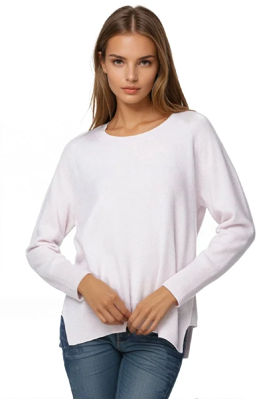 Price Fest 100% Cashmere Comfort Crew Sweater in Cardamom