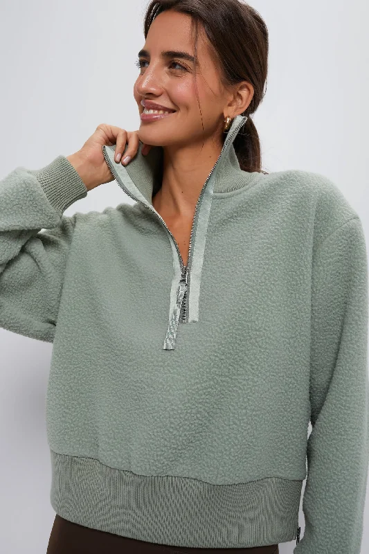 Deal of the Week Lily Pad Roselle Half Zip Fleece