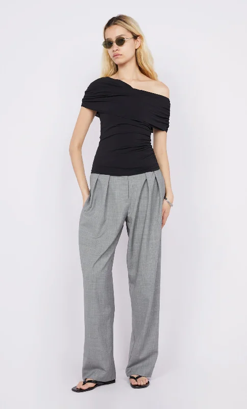 Buy Now LARSEN DRAPE TOP - BLACK