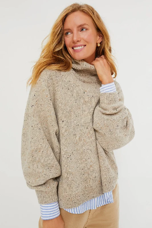 Discount Deals Beige Dotty Sweater