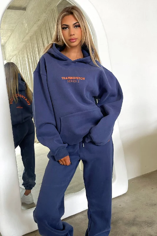 Weekend Deals That Dazzle Series 2 Hoodie - Navy