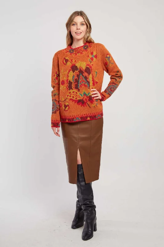 Now Available Cadiz Sweater -Rust