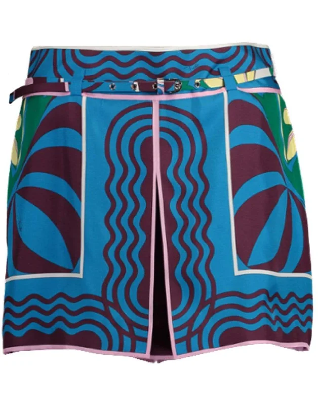 Markdowns Belted Print Short