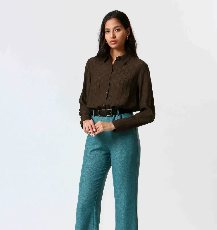 Best Bargains Checkered Blouse