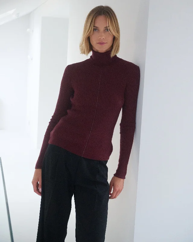 Low Price Austė: Hellebore Merino Wool Turtleneck