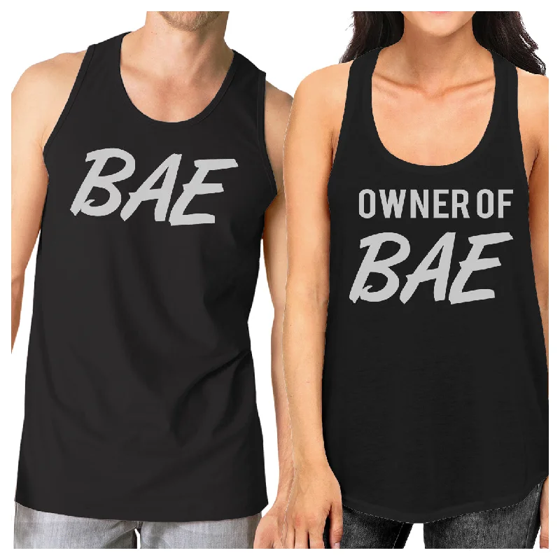 Price Rollback Bae And Owner Of Bae Matching Couple Black Tank Tops