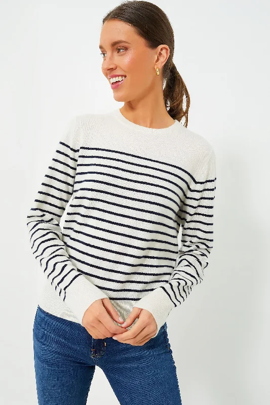 Early Bird Discount The Cream and Navy Betty