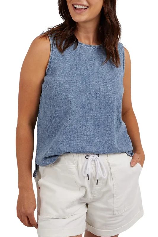 Mega Deal CURTIS CHAMBRAY TANK - 81D1413
