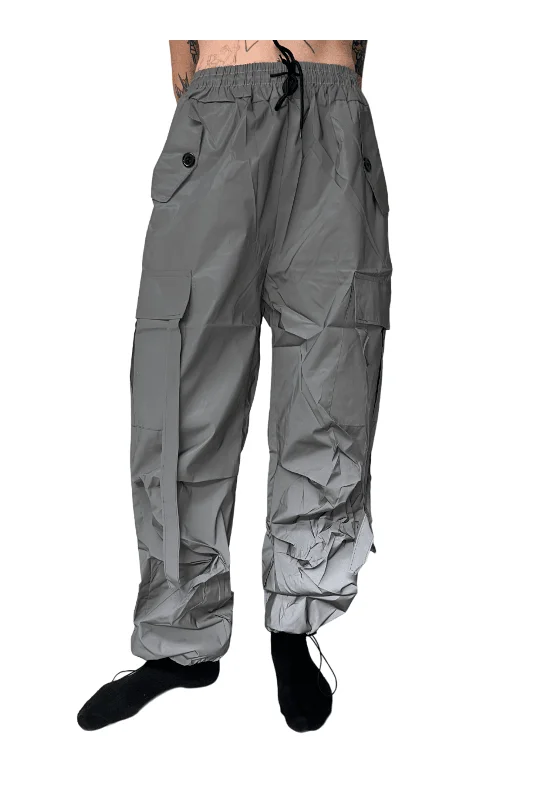 Weekend Savings Galore Silver Utility Pants