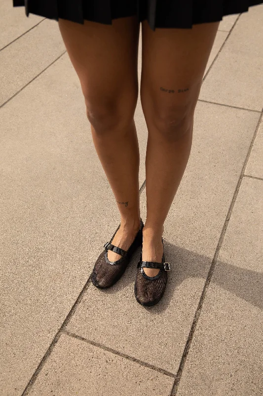 Bonus Offer MESH BALLET FLATS
