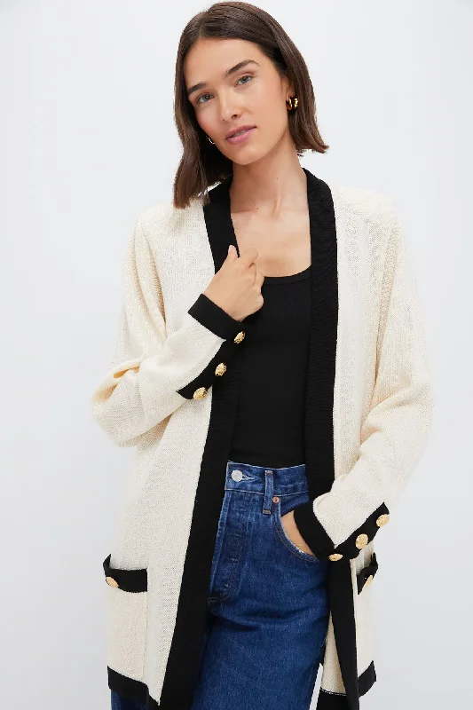 Weekend Savings Fiesta Cream and Black Georgie Sweater