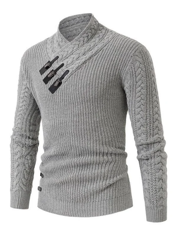 Weekend Deals That Sparkle Warm Men Turtleneck Pullover Sweater