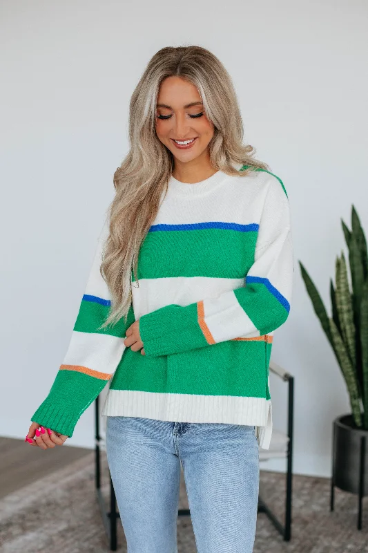 Early Access Lowgan Striped Sweater