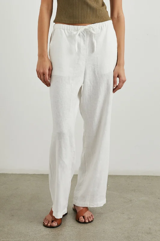 Discount Deals EMMIE PANT - WHITE