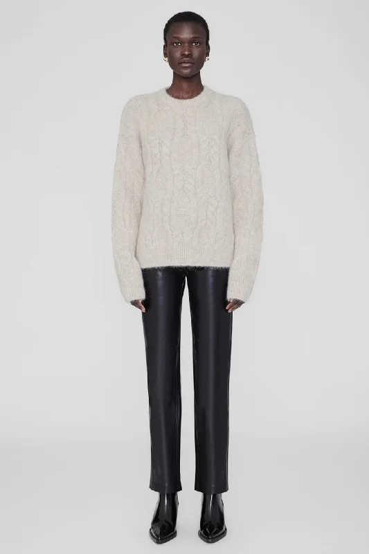 Blowout Deals Anine Bing - Marisol Sweater (Light Oat)