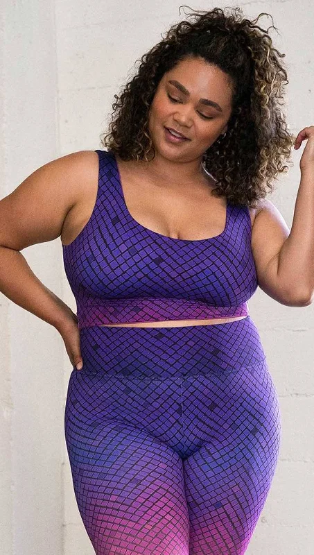 Price Cut Rainbow Mosaic Top - Reversible