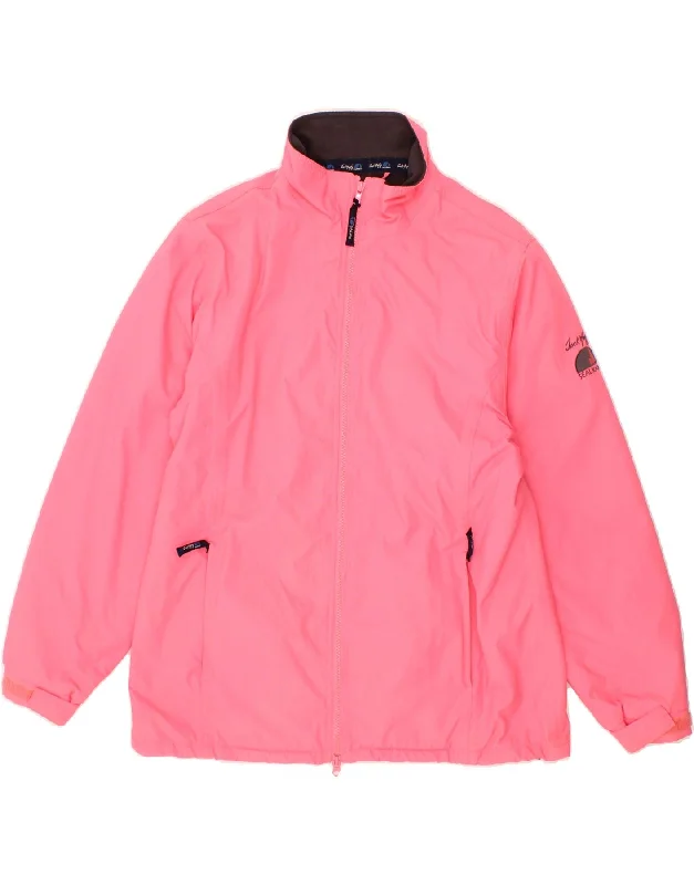 Great Bargains JACK MURPHY Womens Windbreaker Jacket UK 14 Large Pink Nylon