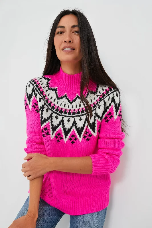 Price Buster Bright Pink Kienna Sweater