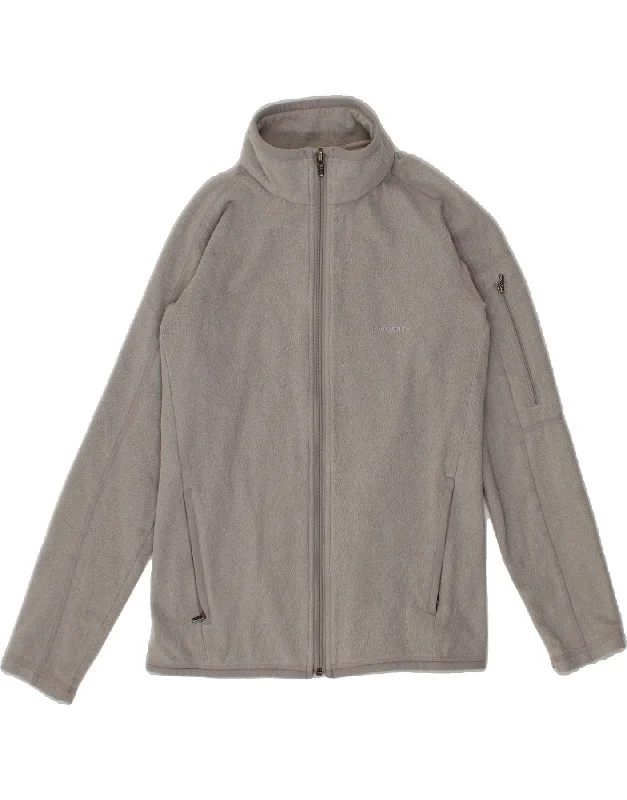 Overstock PATAGONIA Womens Fleece Jacket UK 6 XS Grey Polyester