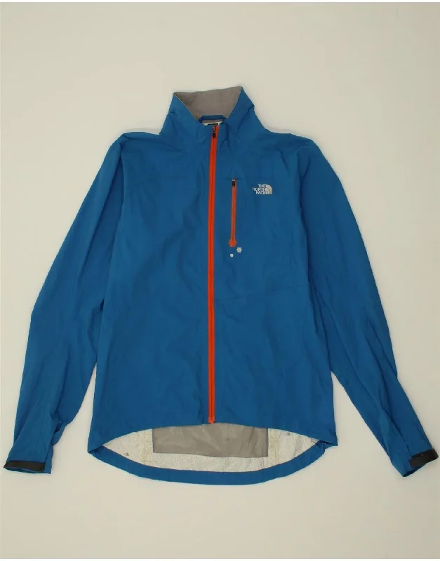 Sale Event THE NORTH FACE Womens Rain Jacket UK 10 Small Blue Nylon