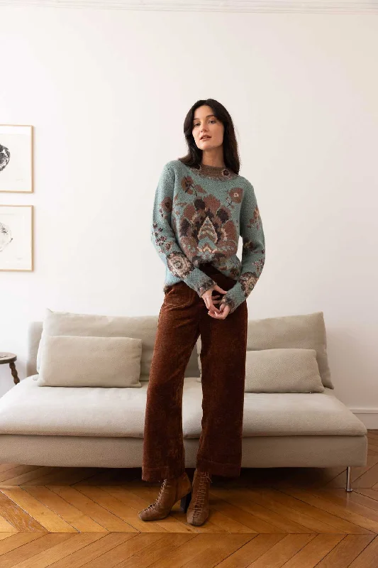 Savings Event Cadiz Sweater - Aqua