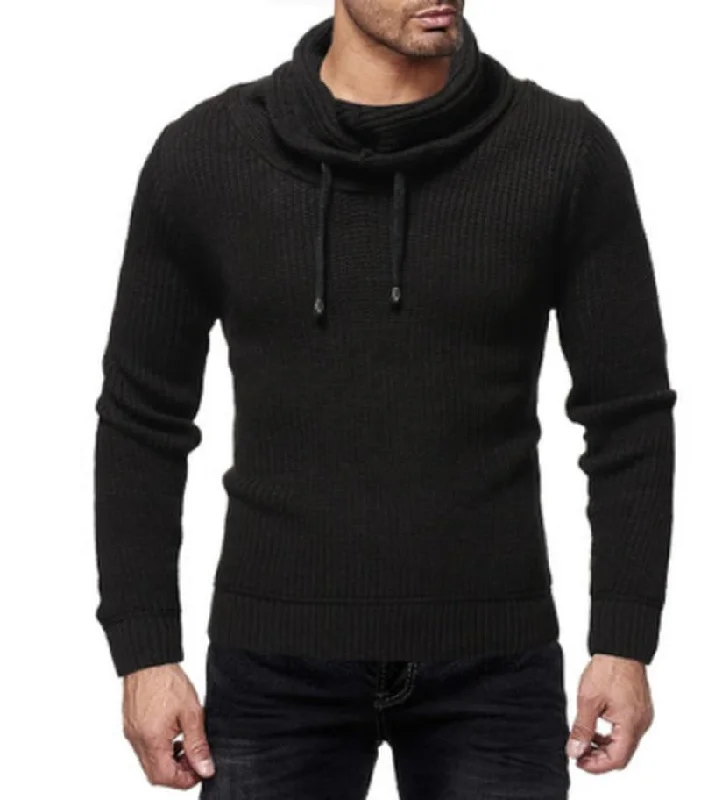 Unbeatable Prices Turtleneck Sweater With Draw Strings