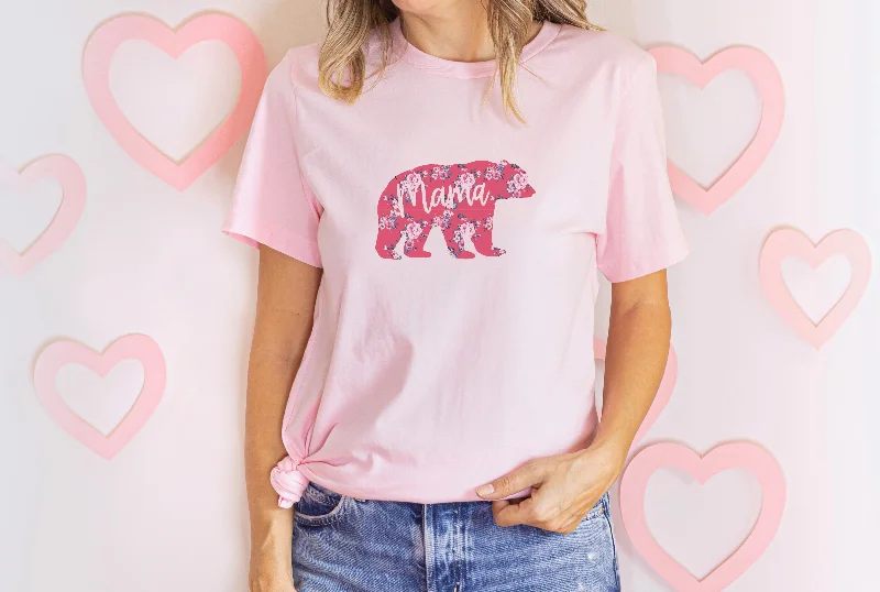 Weekend Deals That Dazzle Mama Bear T-Shirt Rose