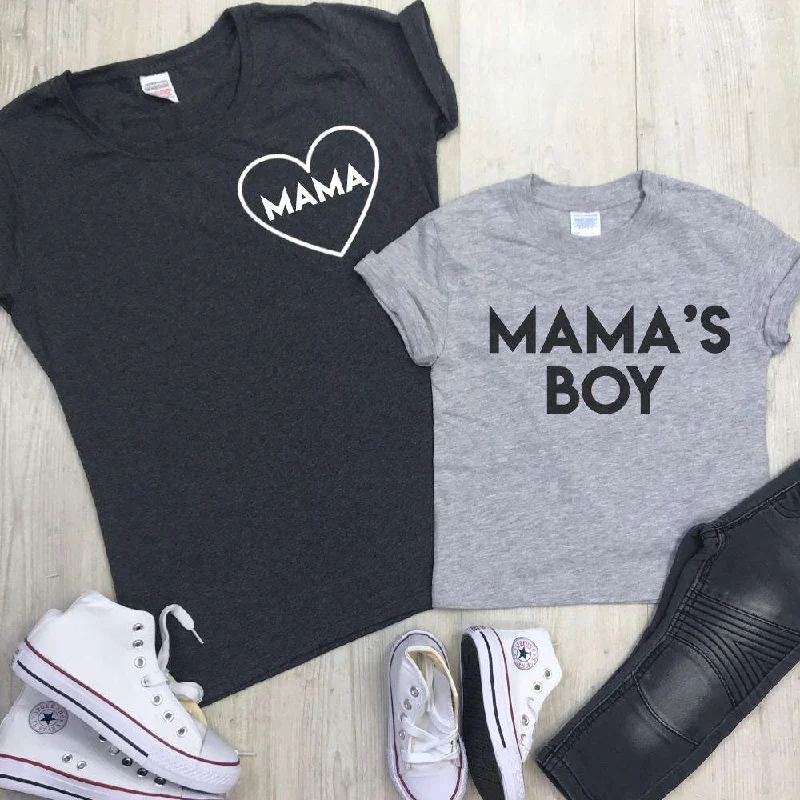 Weekend Bargains Galore Mama & Mama's Boy Mum & Kid Matching Tees (MRK X)