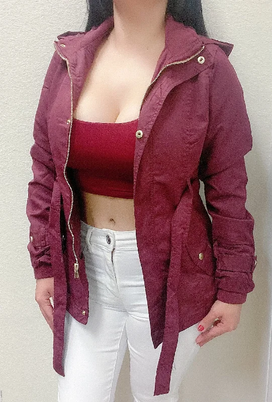 Fantastic Deals Burgundy Jacket