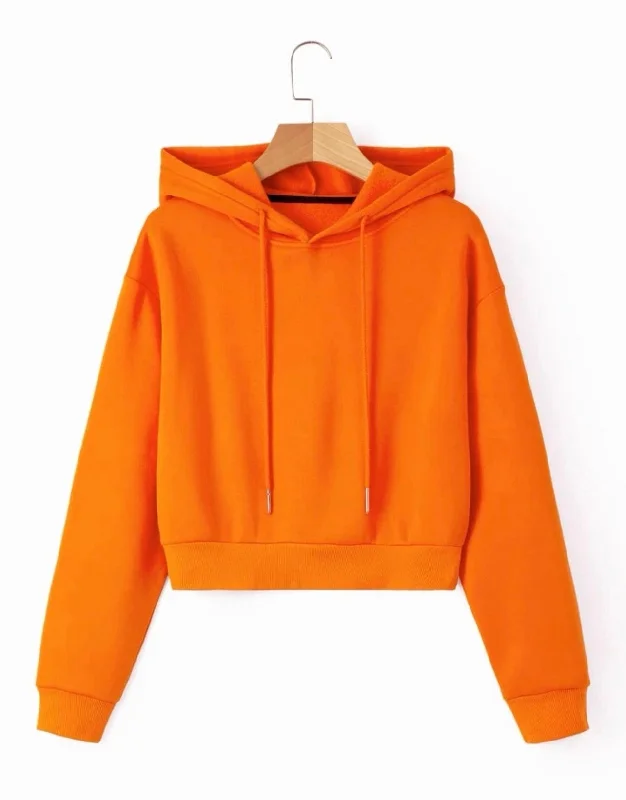 Deal of the Week Orange Thermal Hoodie