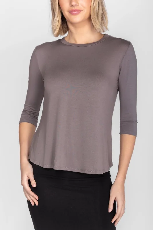 Savings Galore PHOEBE TEE 3/4 (CLOUD GREY)