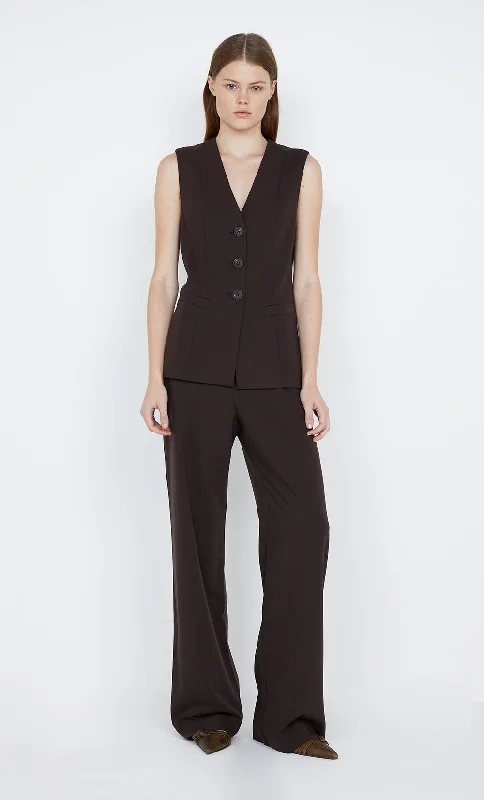 Super Deal MANA VEST - DARK CHOC