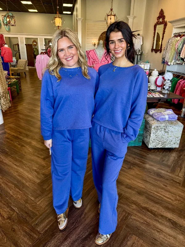 Value Deals Pullover and Sweatpants Set: Purple