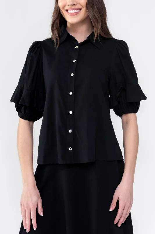 Major Savings CASEY TOP (BLACK)