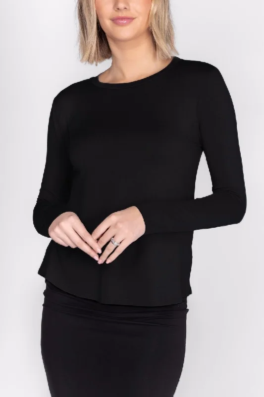 Weekend Offers That Tempt PHOEBE TEE (BLACK)