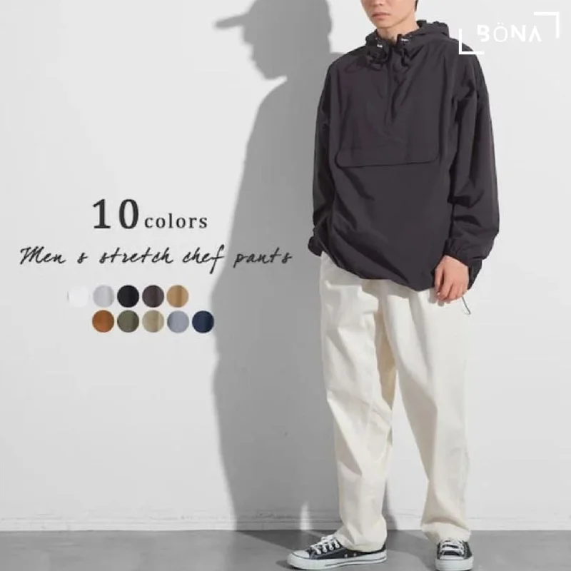 Deal Frenzy 彈力斜紋廚師褲 Stretch Twill Chef Pants