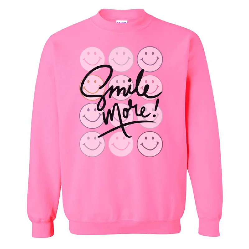 Extra Discounts 'Smile More' Crewneck Sweatshirt