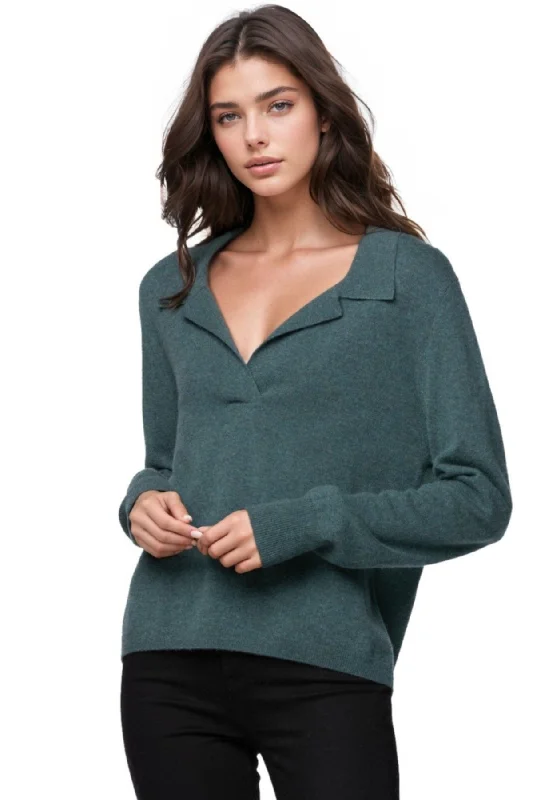 Act Fast 100% Cashmere Preppy Life Sweater